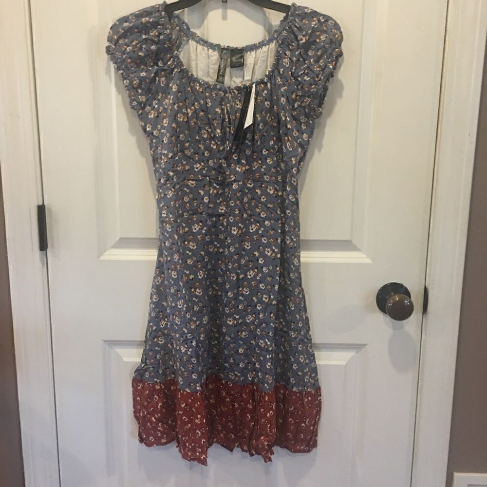 Luna Chix medium floral summer dress short sleeve